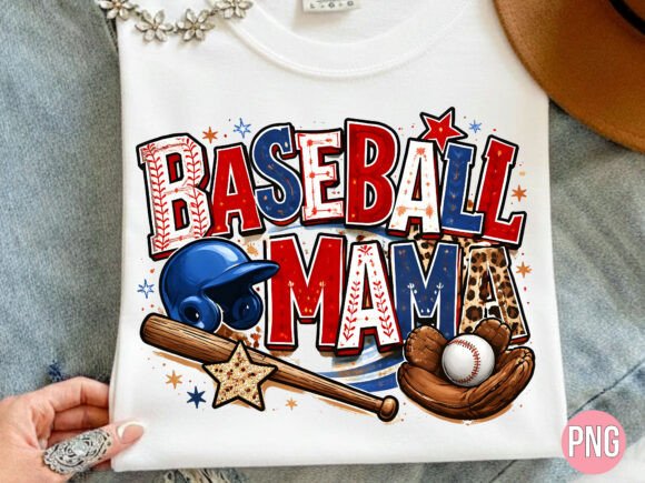 Baseball Mama Leopard Print Sports PNG: Elevating Your Creative Projects with Style