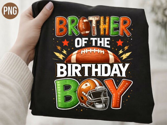 Brother of the Birthday Boy Football PNG: A Guide for Custom Creators