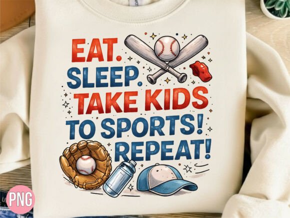 Eat Sleep Take Kids to Sports PNG: A Practical Guide for Digital Designers and POD Sellers