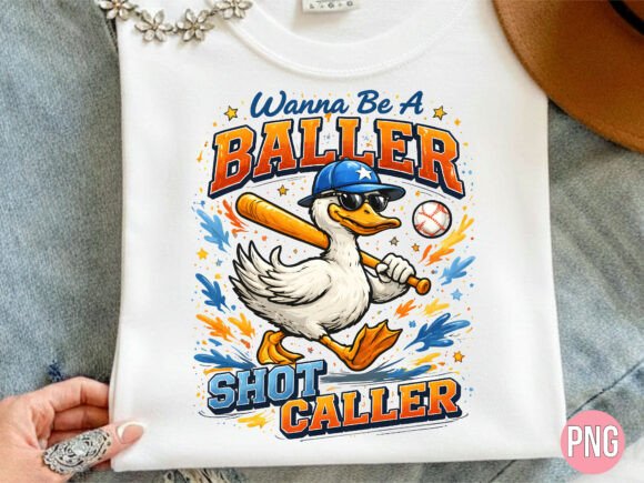 Integrating Cool Duck Baseball Baller Sports PNG into Your Creative Workflow