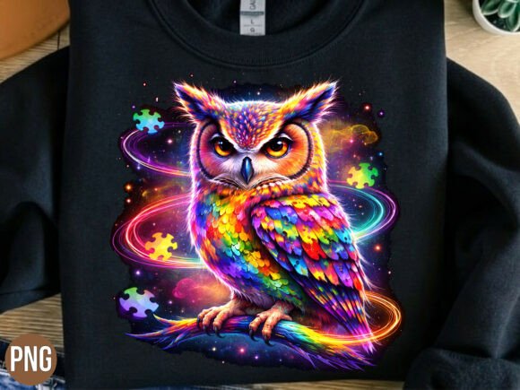 Mastering the Colorful Owl Autism Puzzle Piece PNG for Professional Results