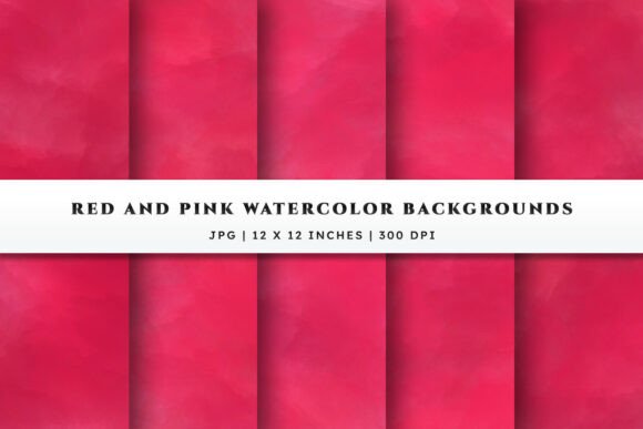 Red and Pink Watercolor Backgrounds: A Practical Guide for Digital Creators