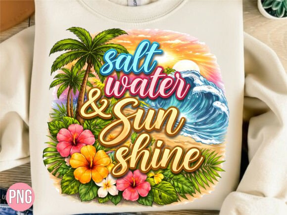 Salt Water Sun Shine Beach Sunset PNG: Elevating Digital Creativity